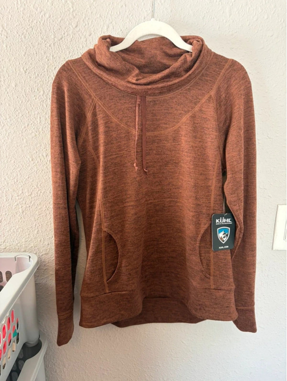 NWT Kuhl Lea Pullover Brown size M women's. $98 retail